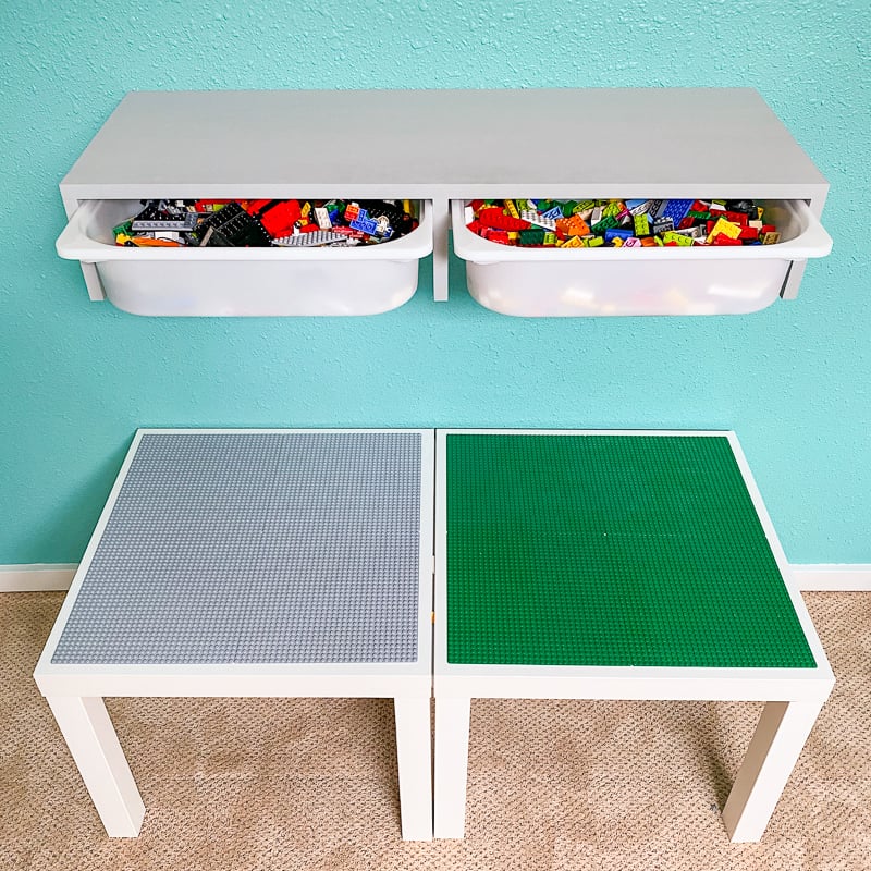 DIY IKEA Trofast Shelf The Handyman's Daughter