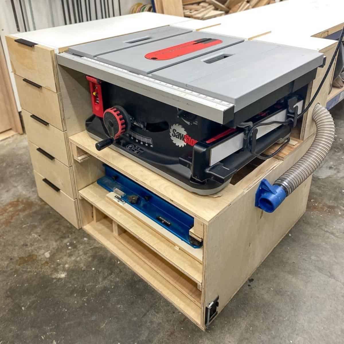 Build Your Own Portable Table Saw Stand Elcho Table