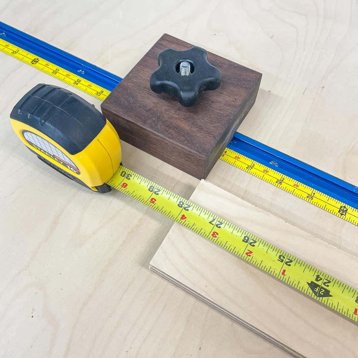 Miter Saw Stop Block 3 Different Methods The Handyman's Daughter