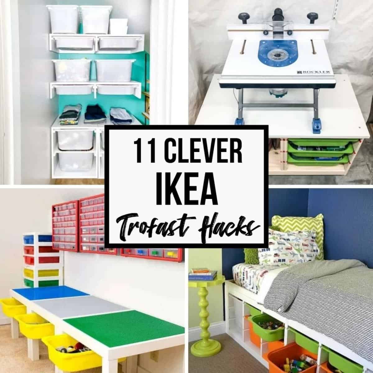 11 Clever IKEA Trofast Hacks to Get Organized The Handyman's Daughter