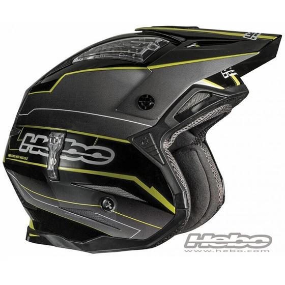 HEBO Zone 4 EXTREME Helmet Yellow/Grey Hebo