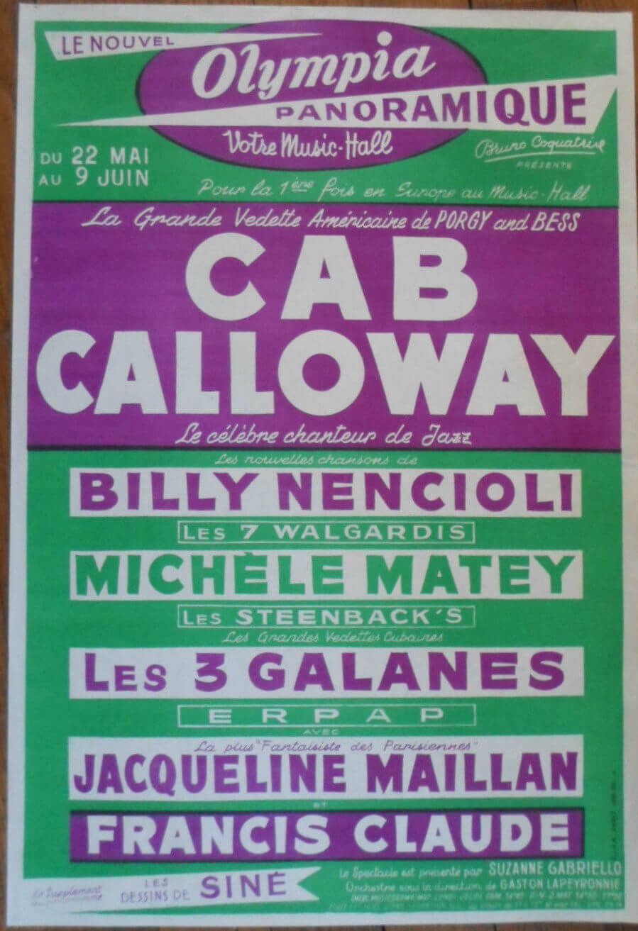 The Hi de Ho blog Cotton Club Revue Season 2 1958, from Miami to