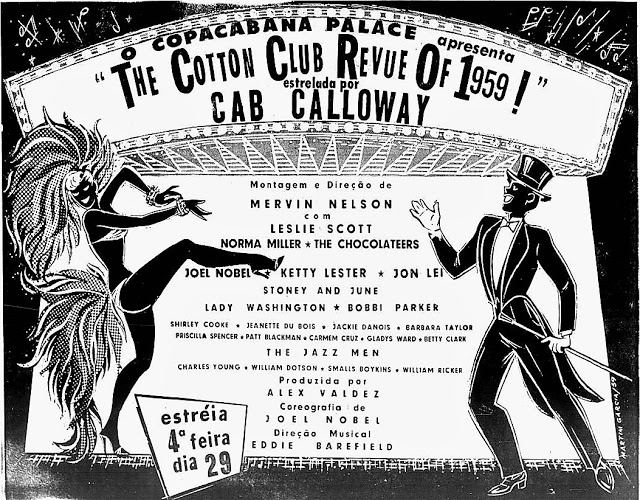 The Hi de Ho blog Cotton Club Revue Season 3 1959, from Chicago to