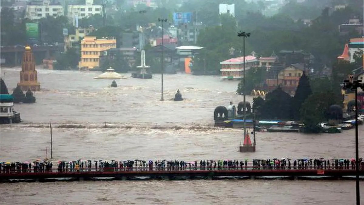 Godavari in spate as rains continue to lash Nashik The Hindu BusinessLine