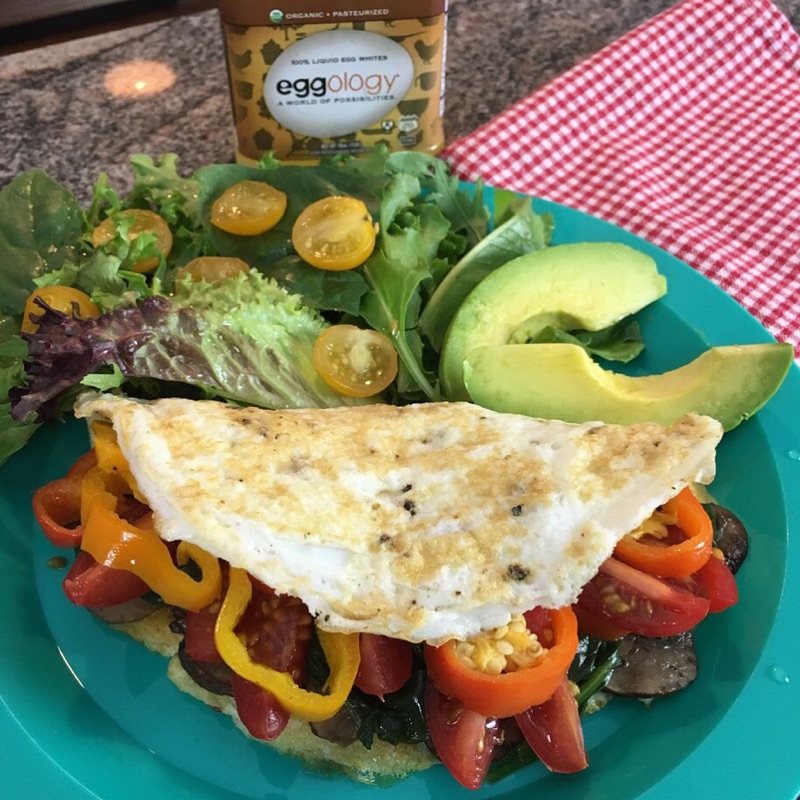 NEW RECIPE EGGOLOGY VEGGIE EGG WHITE OMELET & 10DAY SUMMER BODY BLAST