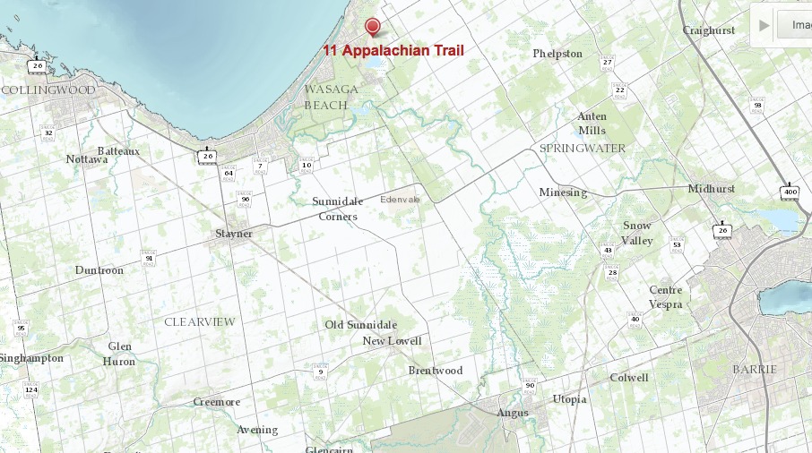 Wasaga Beach Google Maps 11 Appalachian Trail in Wasaga Beach > The Home Hunt with Bruce Johnson