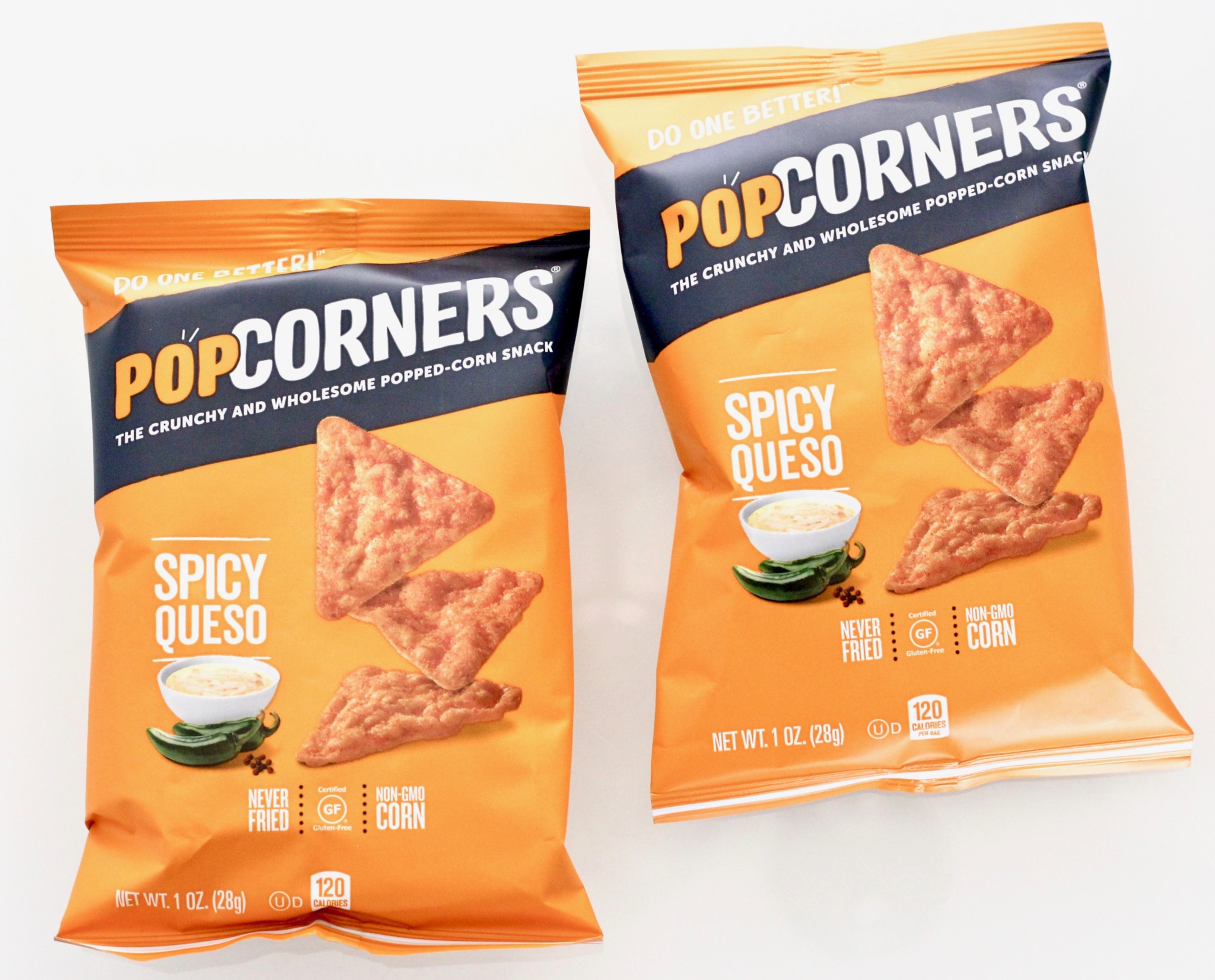 Popcorners Spicy Queso chips The Homespun Chics