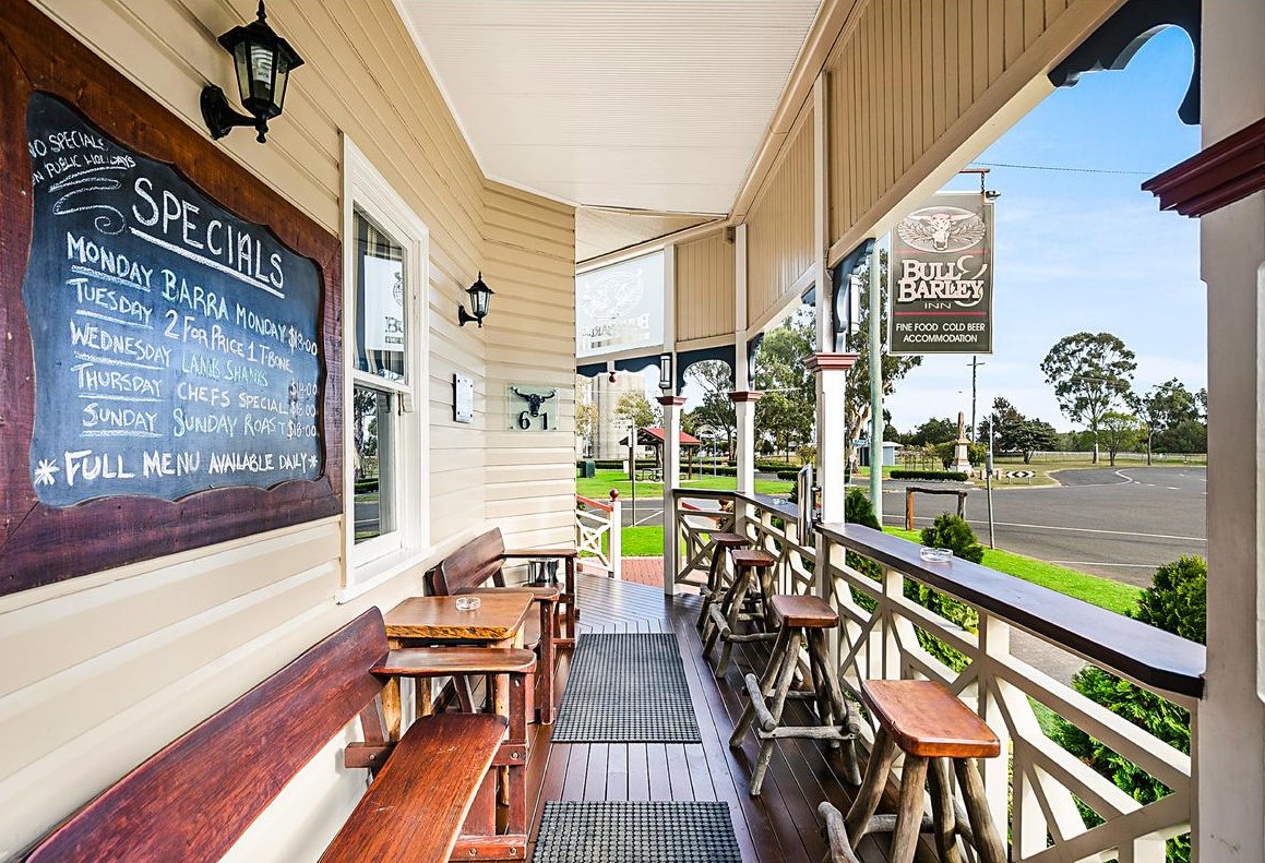 Iconic Bull & Harley Inn Cambooya for sale Ray White The Hotel
