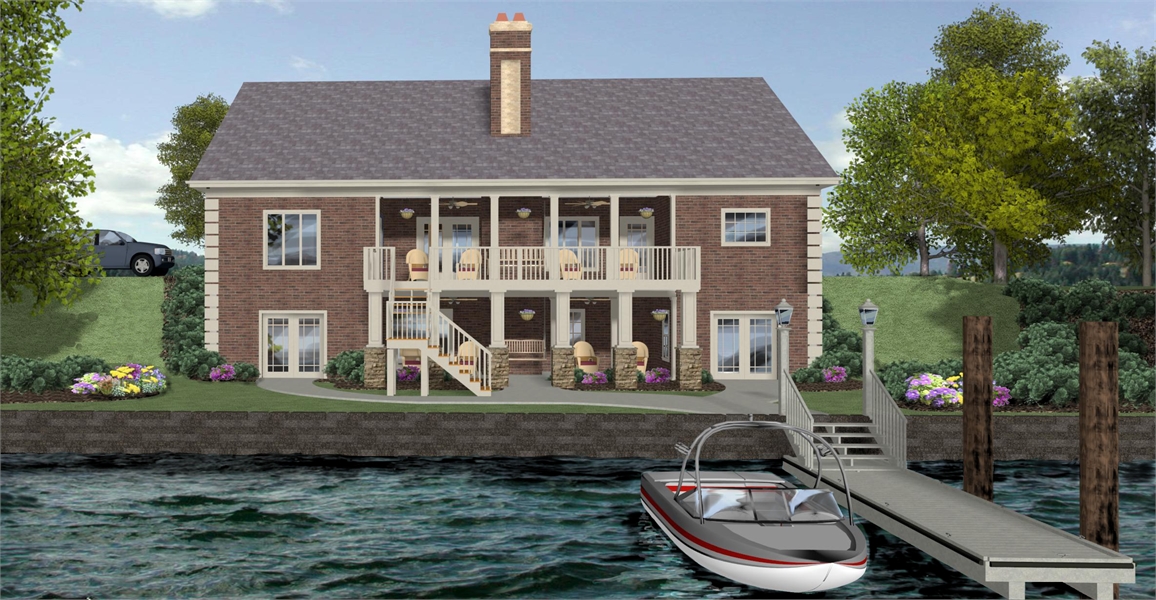 Craftsman Style House Plan 7405 The Compass Pointe 7405