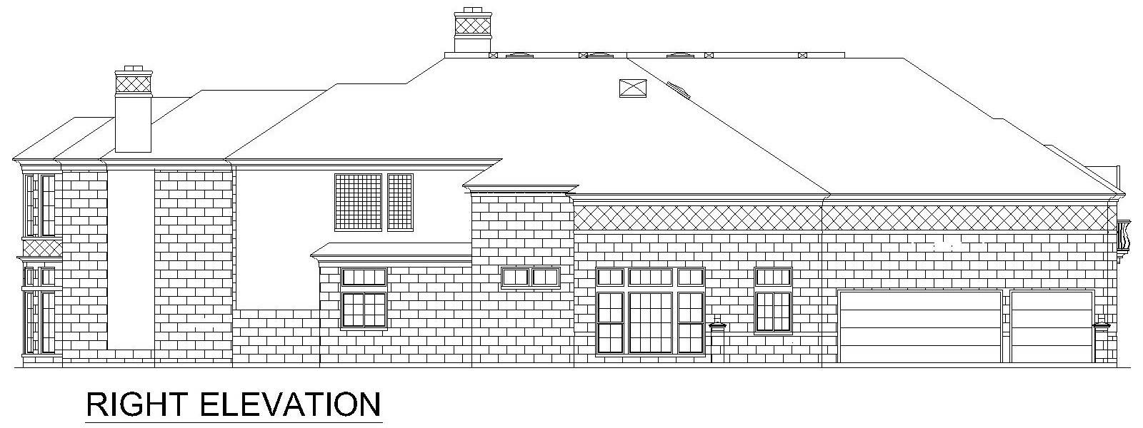 Luxury French Country Style House Plan 8614 Castle Ridge 8614