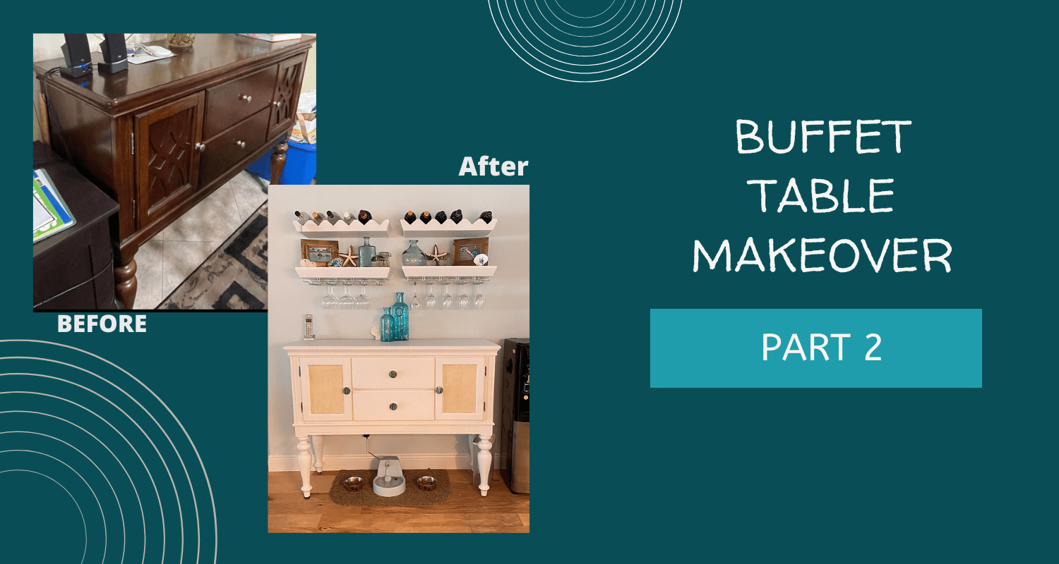 Buffet Table Makeover, Part 2 the House house
