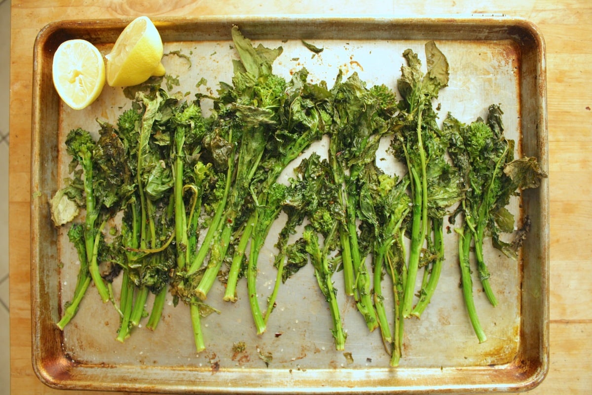 Roasted Broccoli Rabe The Hungry Hutch