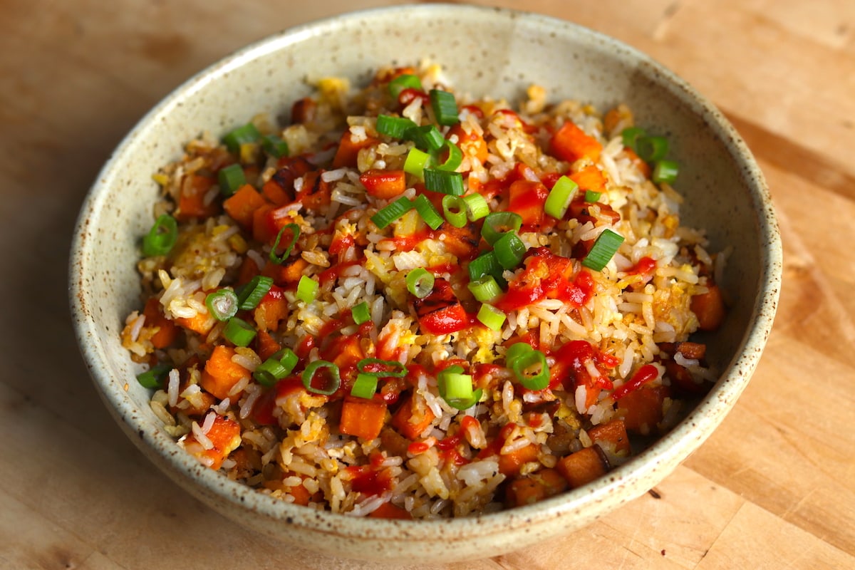 Sweet Potato Fried Rice Recipe The Hungry Hutch
