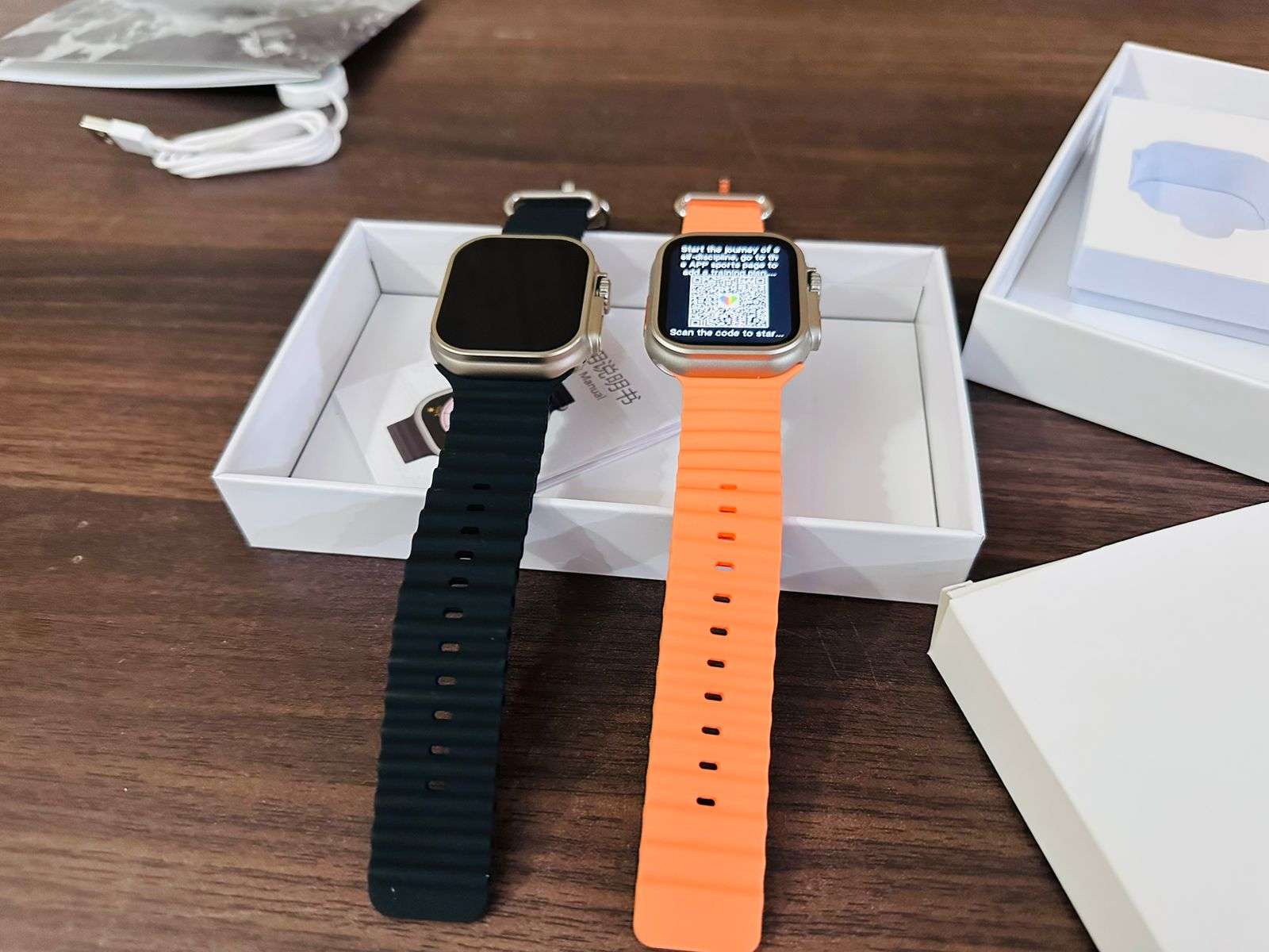 Apple Smart watch Master Copy AMOLED Display Ultra Max Compass Smart Watch Men Heart Rate