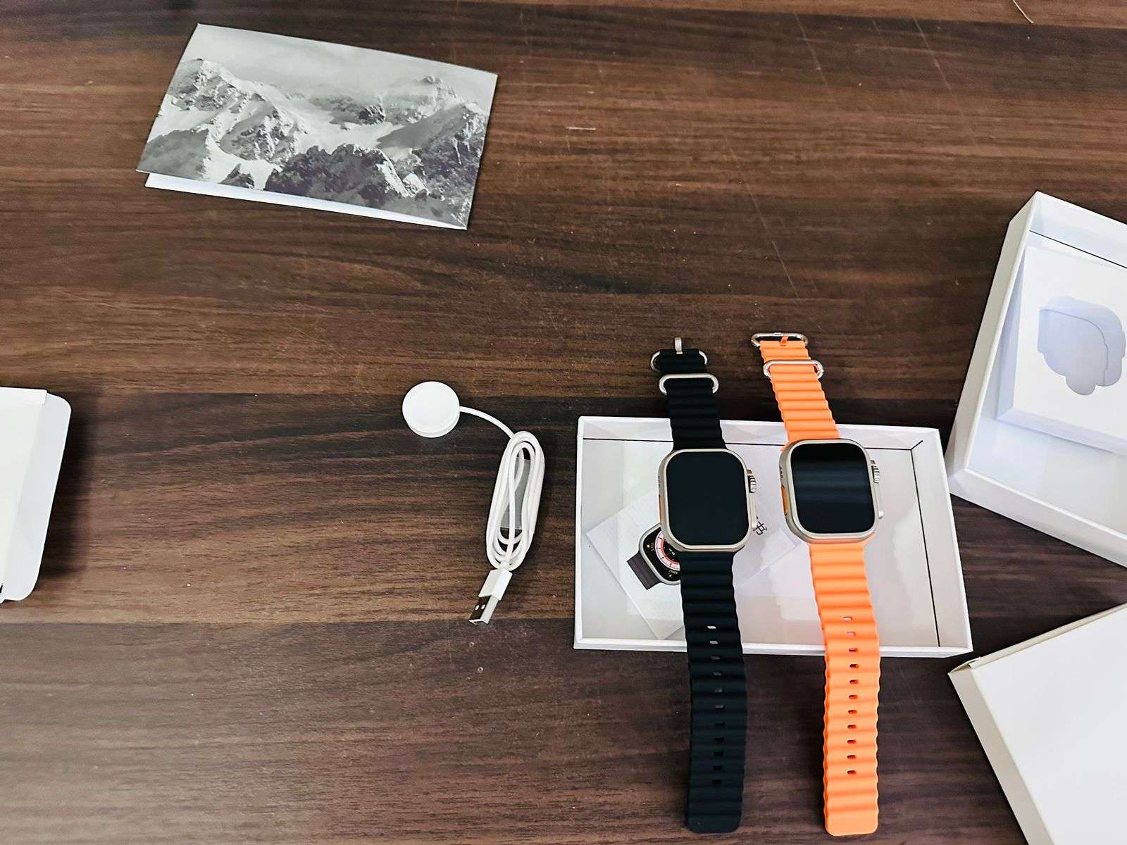 Apple Smart watch Master Copy AMOLED Display Ultra Max Compass Smart Watch Men Heart Rate