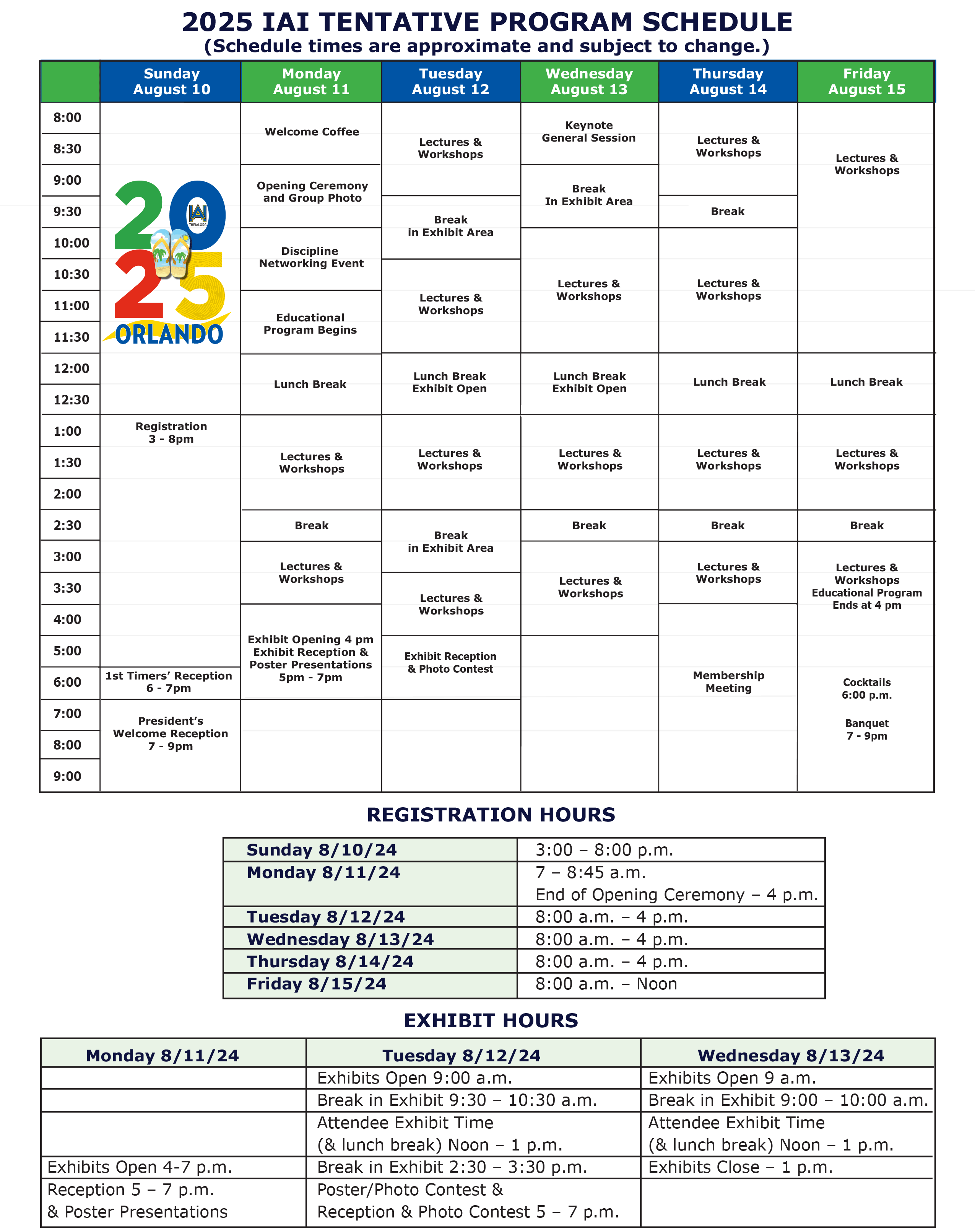 October 2025 General Conference Schedule Pdf 2025 2025 Conference Program Schedule International Association for