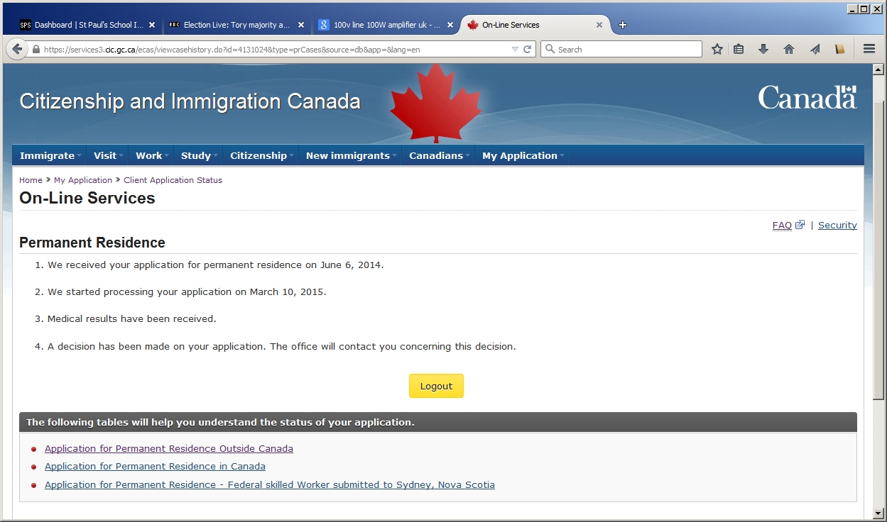 The Imperceptible Immigrant · Canada