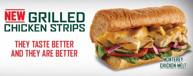 There is a world of cheddars; Fast Food News Subway Monterey Chicken Melt With Subway S New Grilled Chicken Strips The Impulsive Buy
