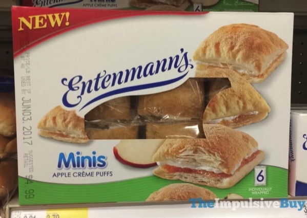 Entenmanns Minis Apple Creme Puffs Jpg The Impulsive Buy