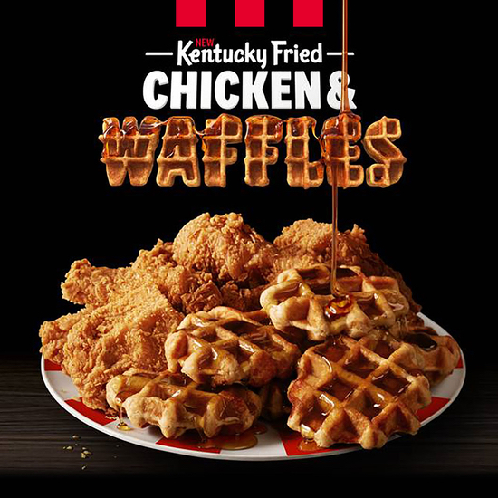 FAST FOOD NEWS KFC Chicken & Waffles The Impulsive Buy