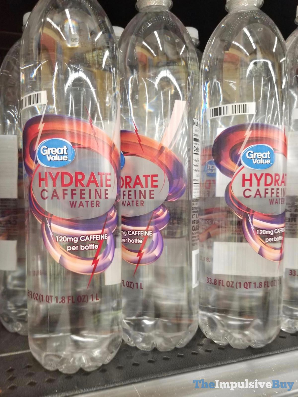 SPOTTED Great Value Hydrate Caffeine Water The Impulsive Buy