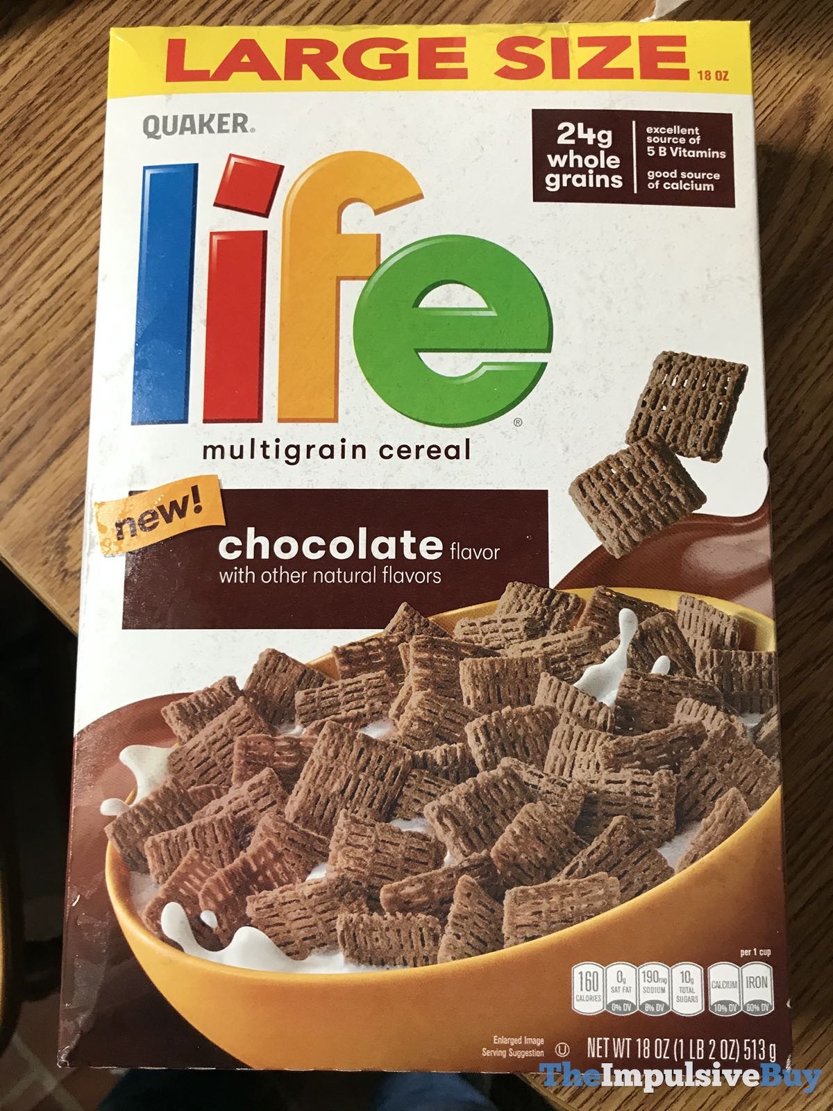 SPOTTED Quaker Chocolate Life Cereal The Impulsive Buy