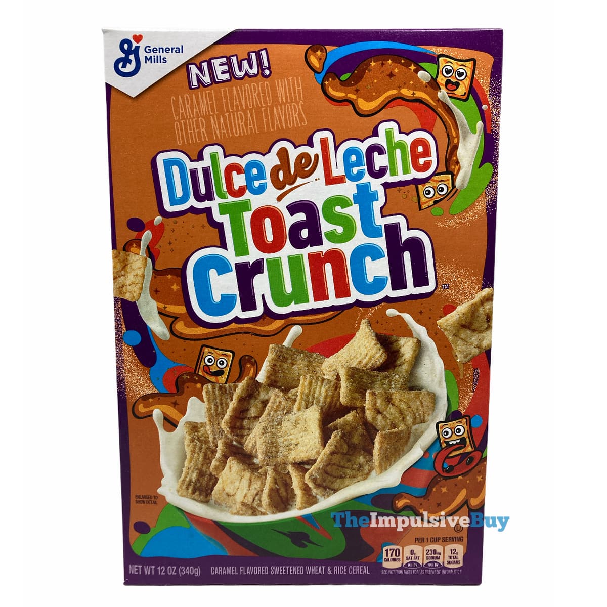 REVIEW Dulce de Leche Toast Crunch Cereal The Impulsive Buy