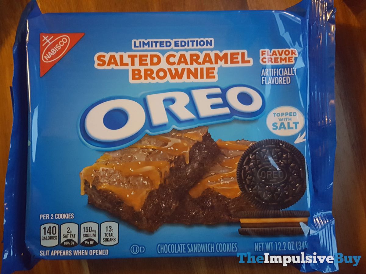 SPOTTED Limited Edition Salted Caramel Brownie Oreo The Impulsive Buy