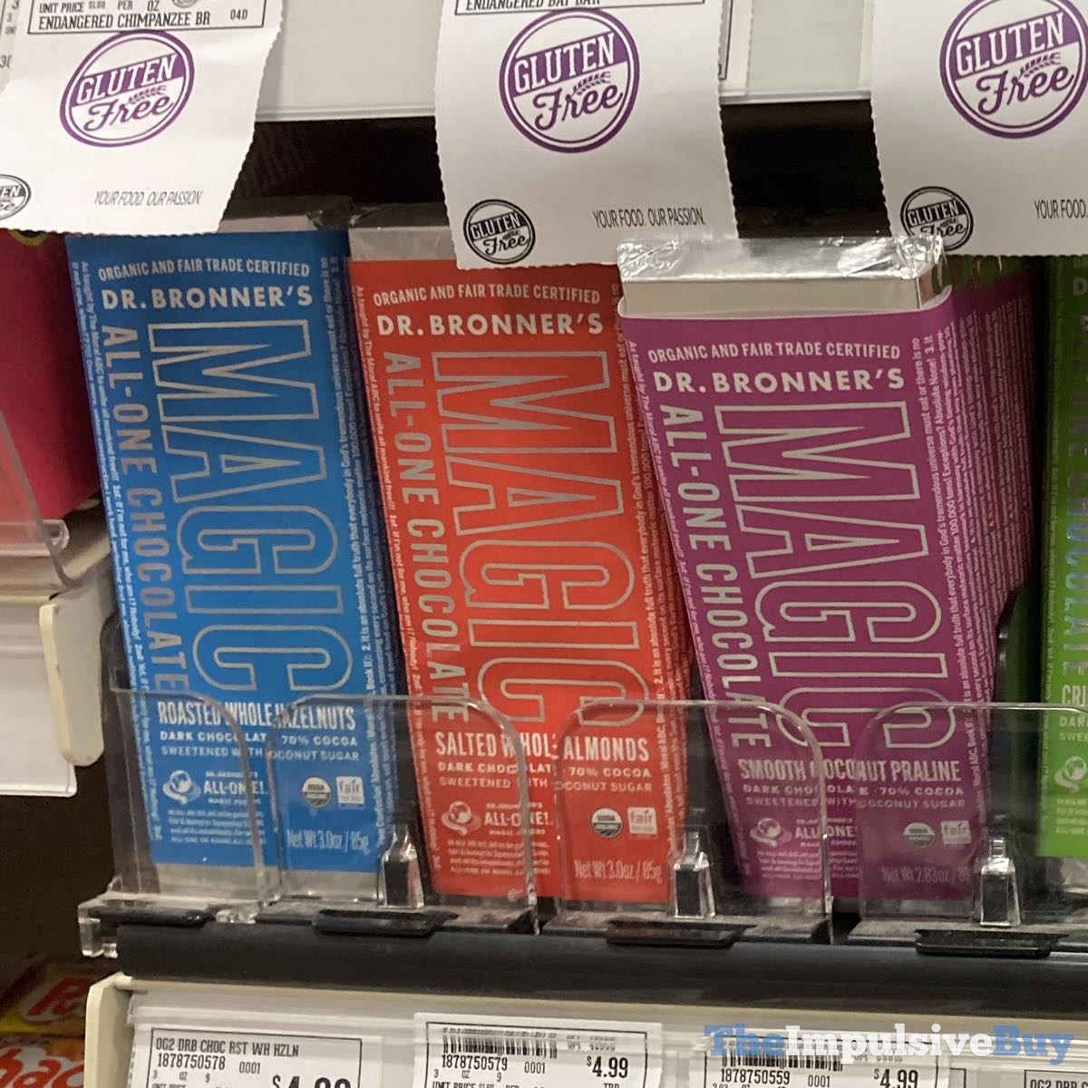SPOTTED Dr. Bronner's Magic AllOne Chocolate Bars The Impulsive Buy