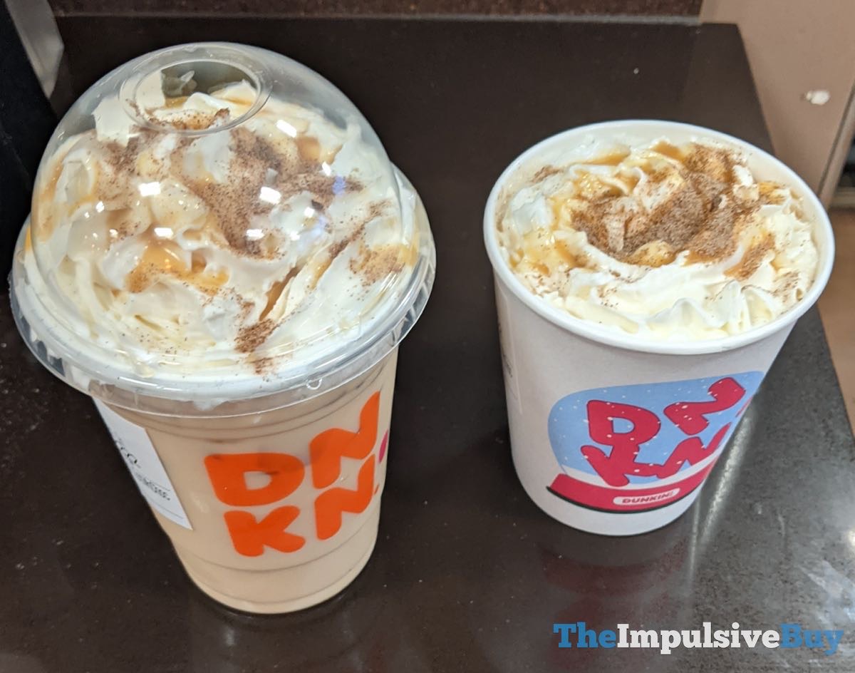 REVIEW Dunkin' Toasted White Chocolate Signature Latte The Impulsive Buy