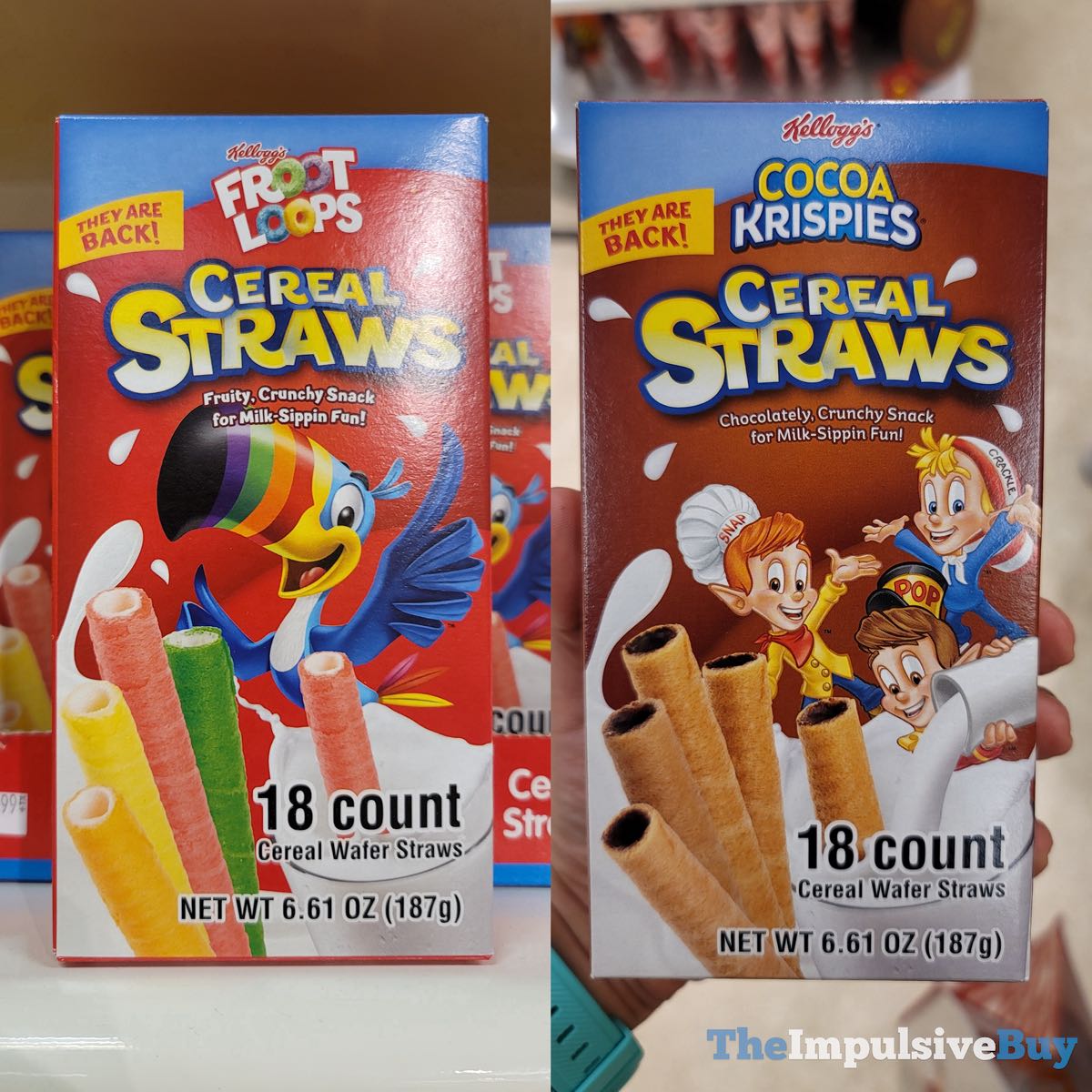BACK ON SHELVES Kellogg's Cereal Straws (2021) The Impulsive Buy