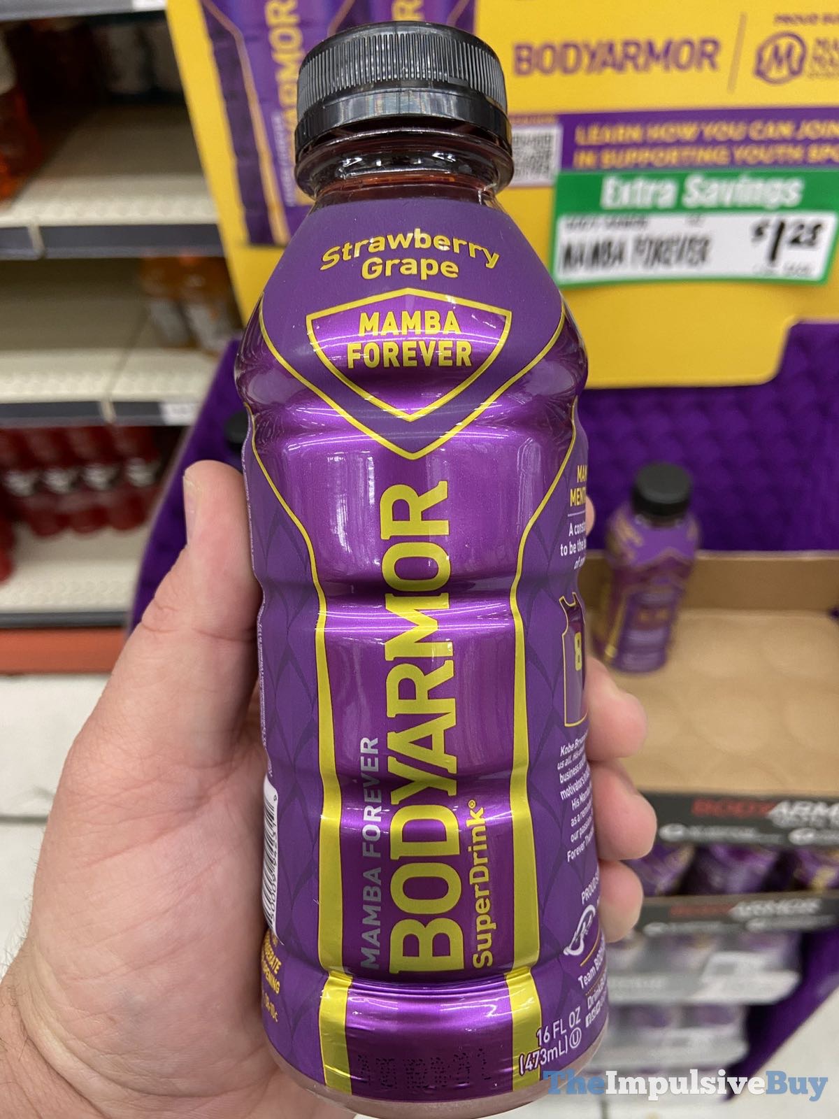 SPOTTED Bodyarmor Mamba Forever Strawberry Grape SuperDrink The