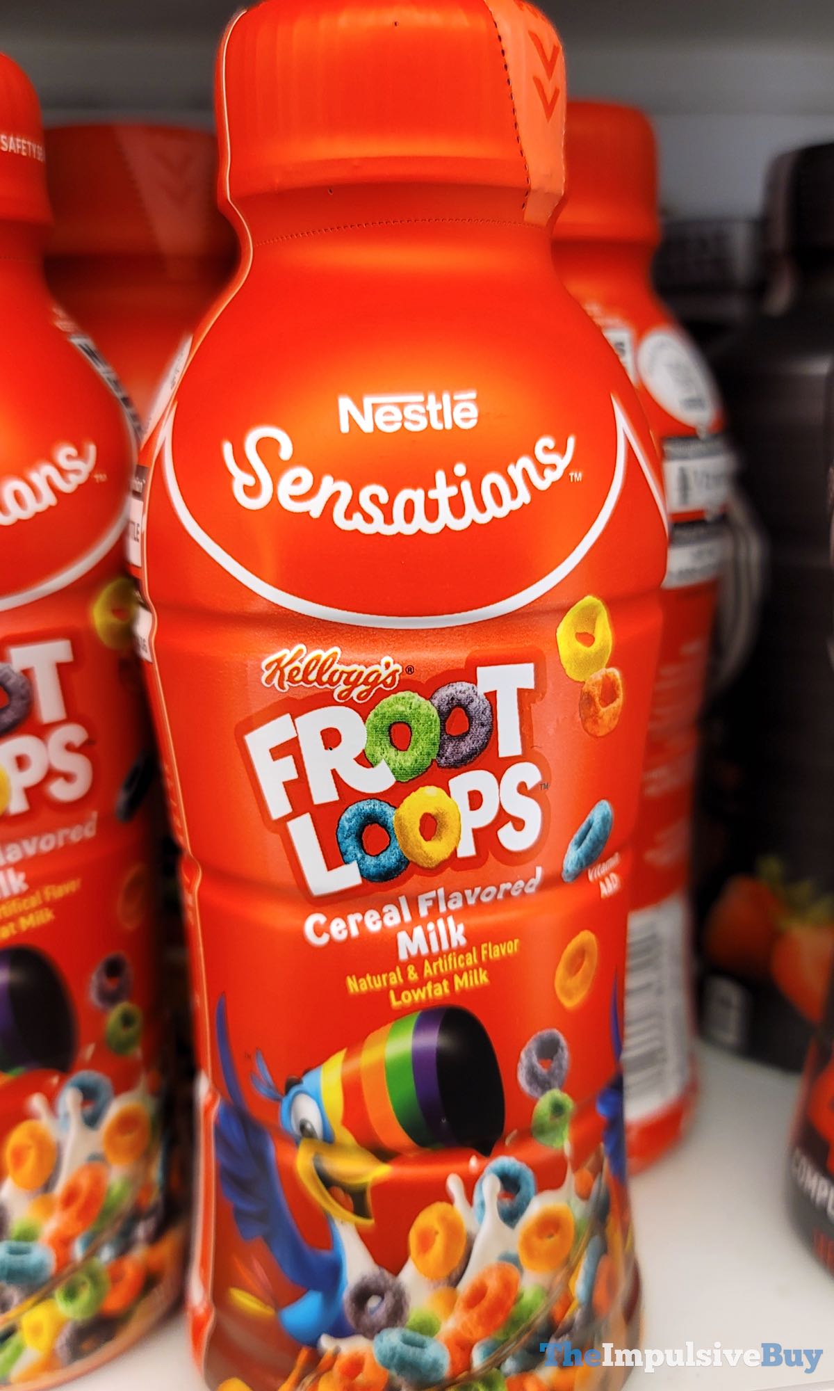 SPOTTED Nestle Sensations Kellogg's Froot Loops Cereal Flavored Milk
