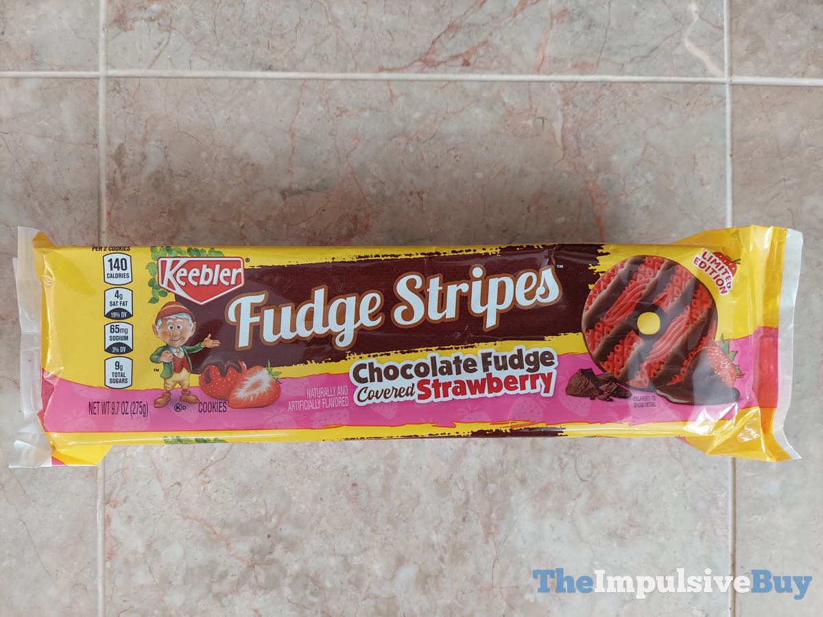 SPOTTED Limited Edition Keebler Fudge Stripes Chocolate Fudge Covered