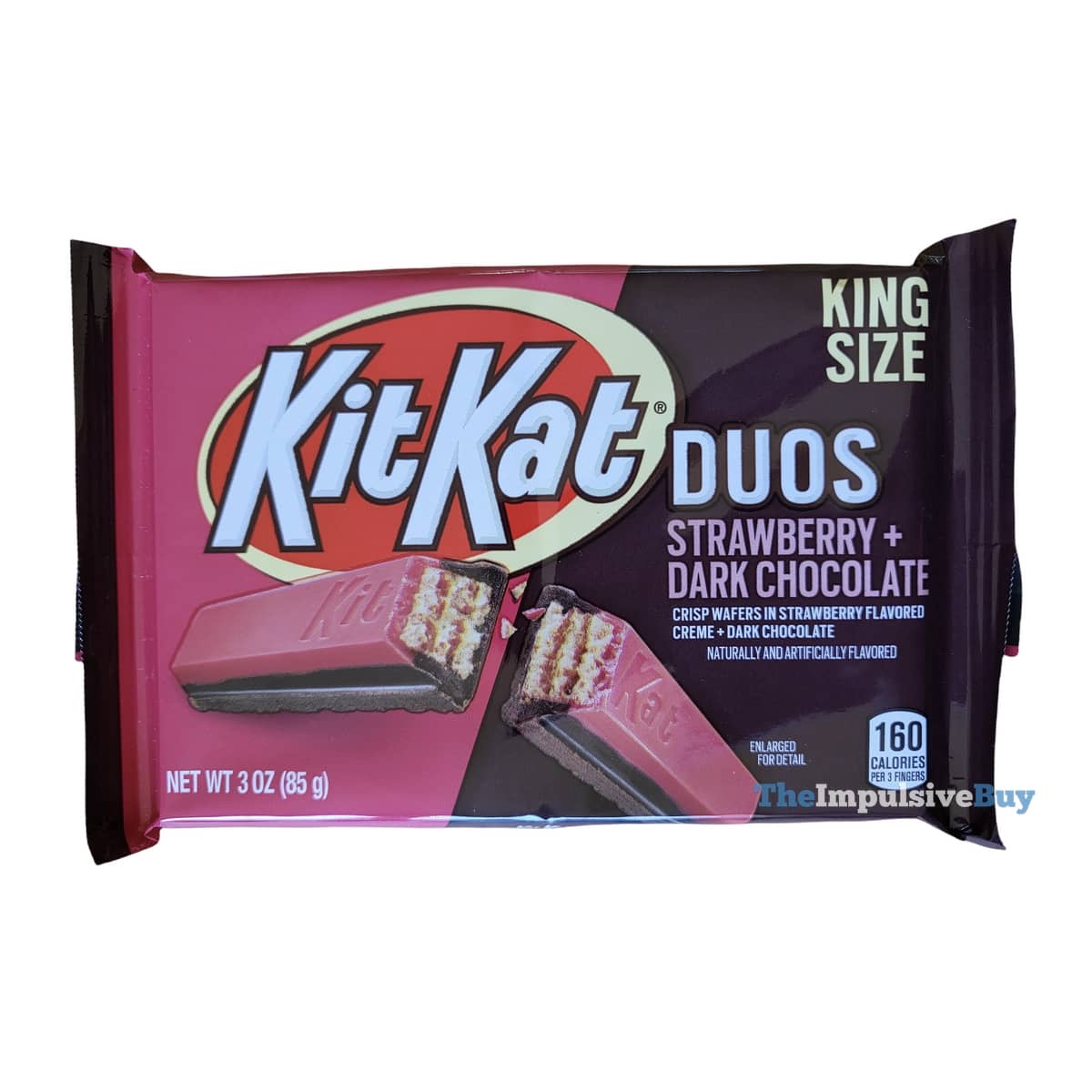 REVIEW Kit Kat Duos Strawberry + Dark Chocolate The Impulsive Buy