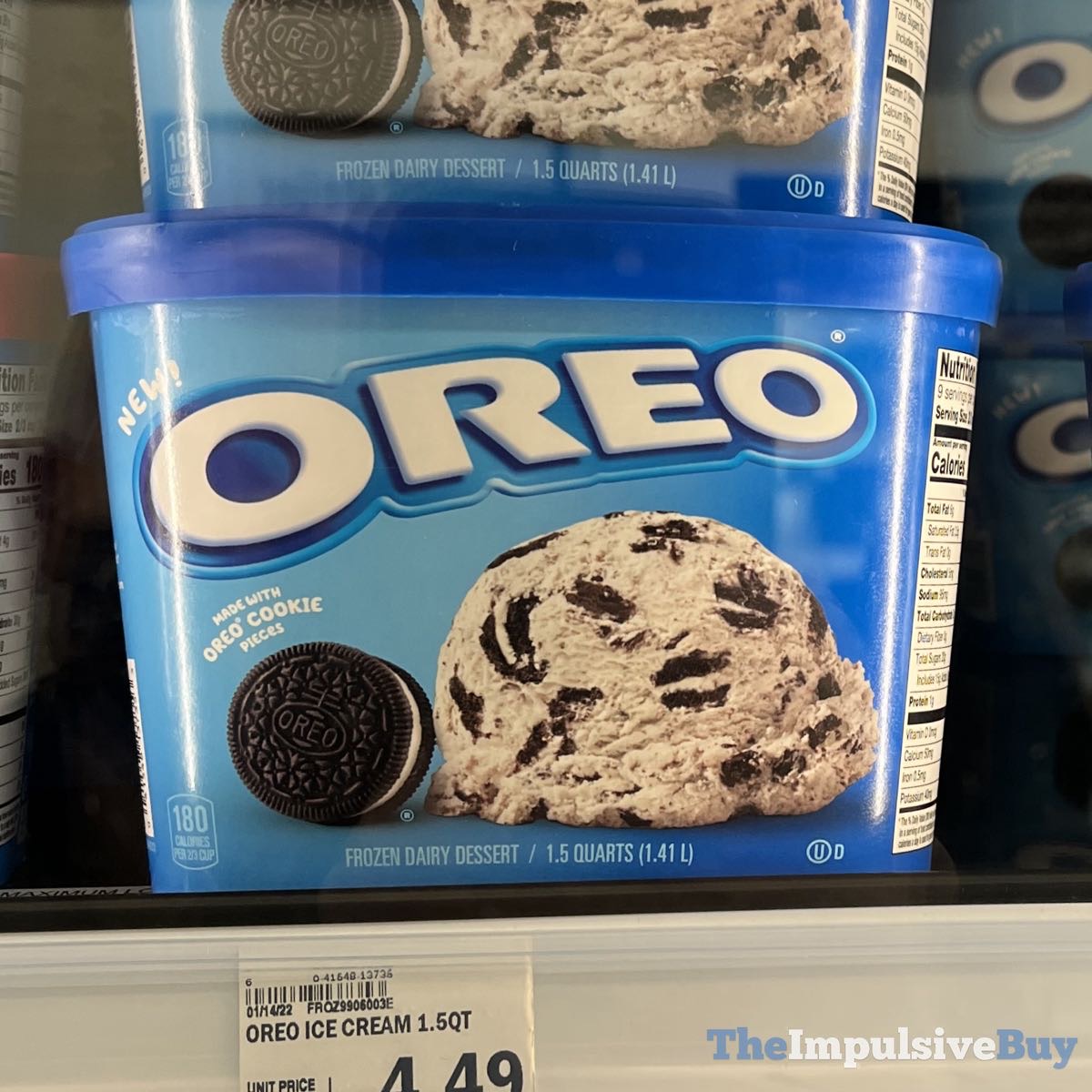 Chips Ahoy Cookie Ice Cream