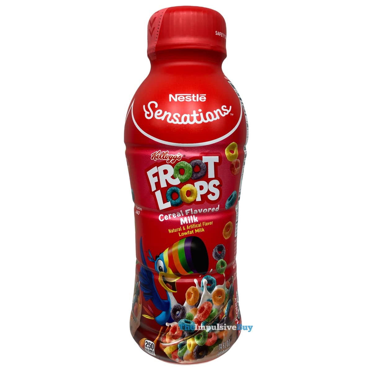REVIEW Nestle Sensations Kellogg's Froot Loops Cereal Flavored Milk