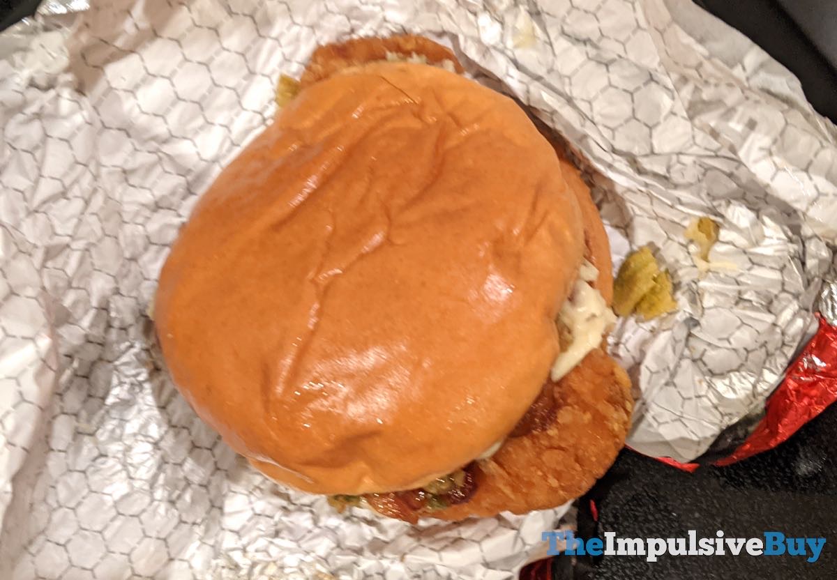 REVIEW Wendy's Hot Honey Chicken Sandwich The Impulsive Buy