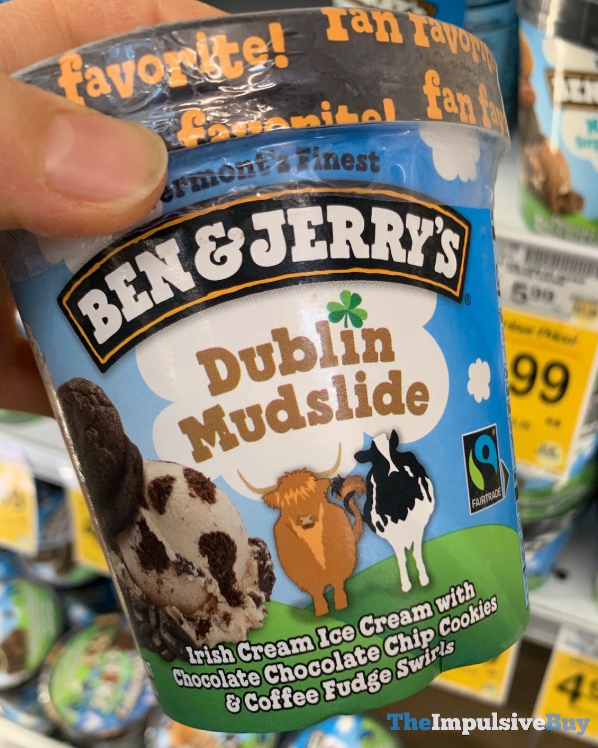 BACK ON SHELVES Ben & Jerry's Fan Favorite Dublin Mudslide Ice Cream