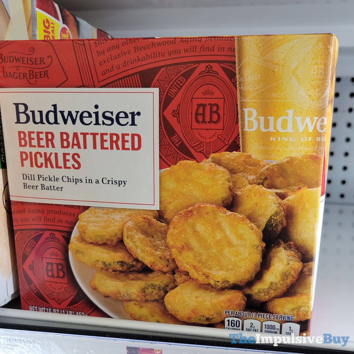 SPOTTED Budweiser Beer Battered Pickles, Beer Battered Cheese Sticks