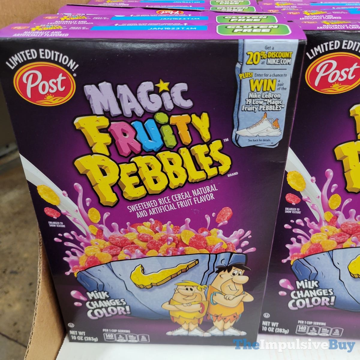 BACK ON SHELVES Limited Edition Post Magic Fruity Pebbles Cereal The