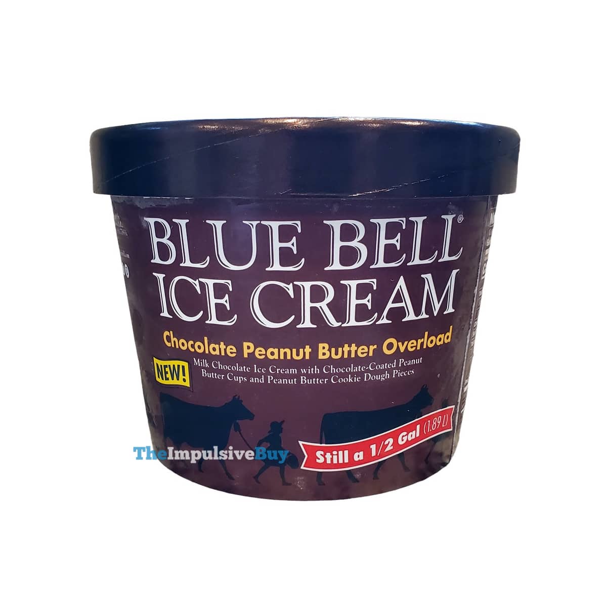 REVIEW Blue Bell Chocolate Peanut Butter Overload Ice Cream The