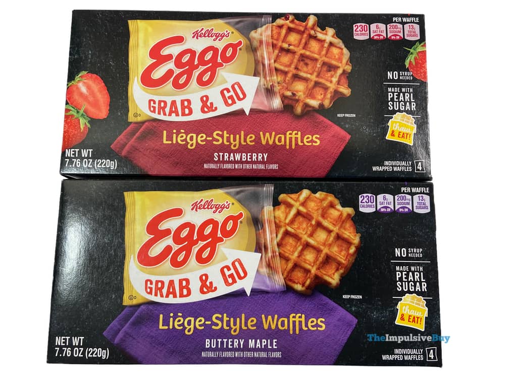 REVIEW Eggo Grab & Go LiegeStyle Waffles The Impulsive Buy