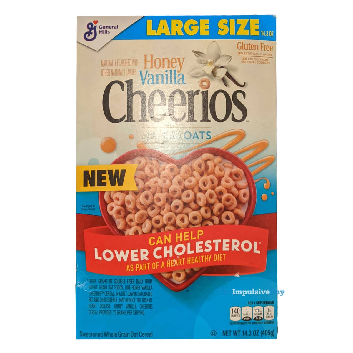 REVIEW Honey Vanilla Cheerios Cereal The Impulsive Buy
