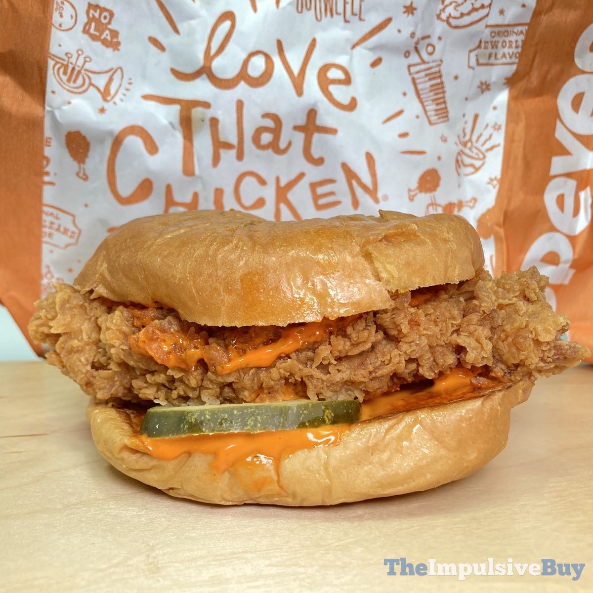 REVIEW Popeyes Buffalo Ranch Chicken Sandwich The Impulsive Buy