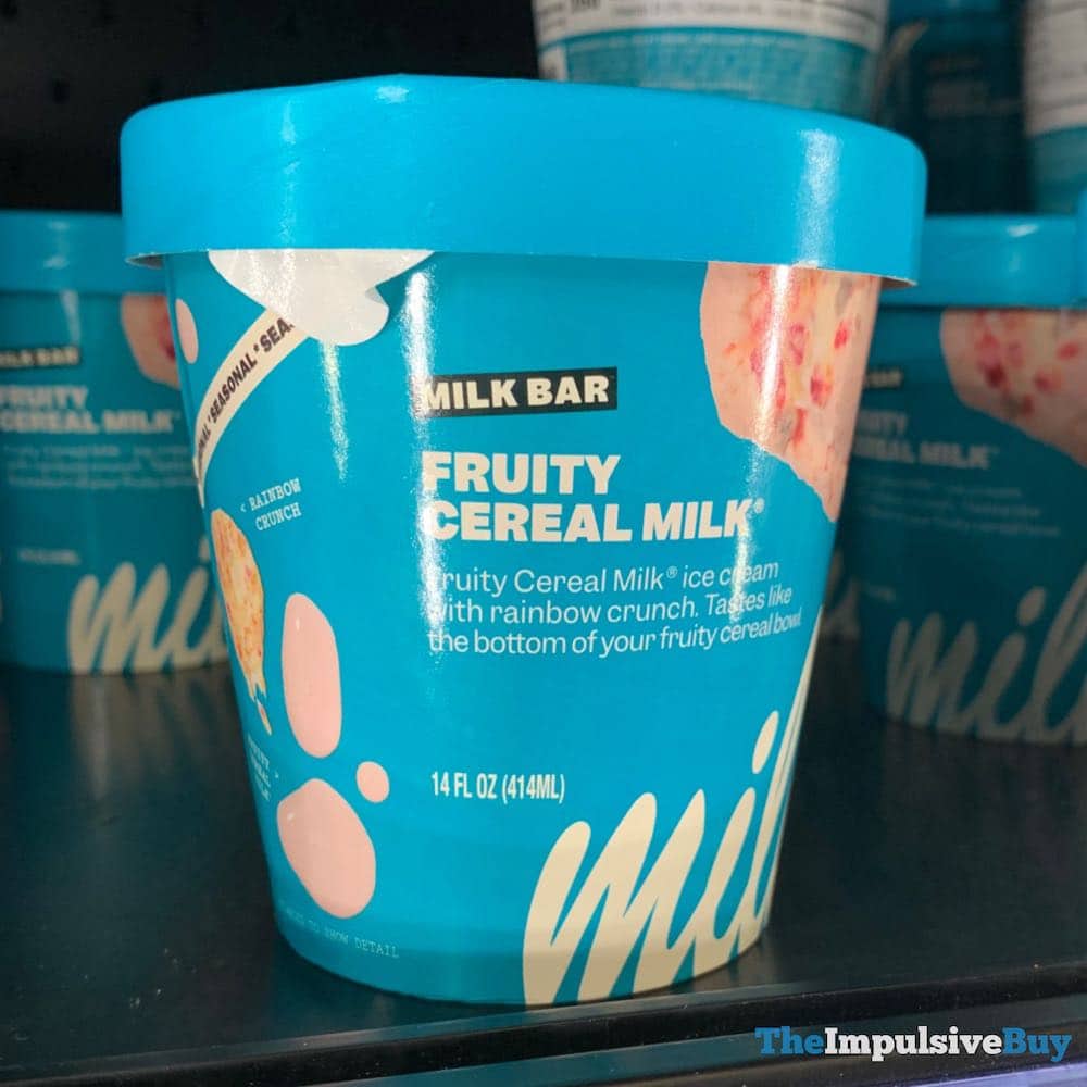 SPOTTED Milk Bar Fruity Cereal Milk Ice Cream The Impulsive Buy