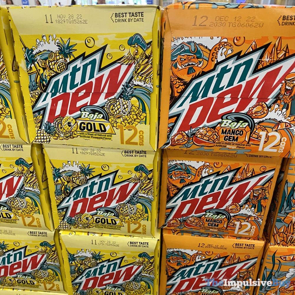 SPOTTED Mtn Dew Baja Mango Gem The Impulsive Buy