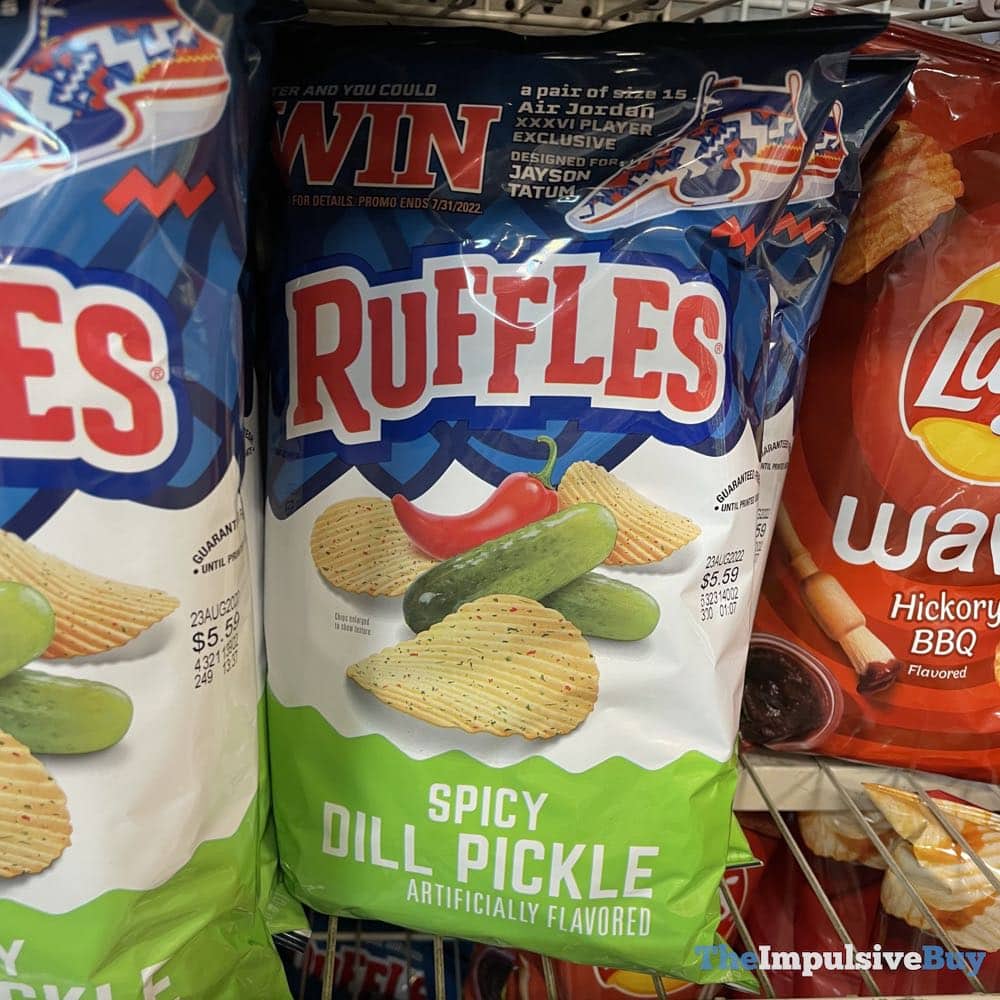 SPOTTED Ruffles Spicy Dill Pickle The Impulsive Buy