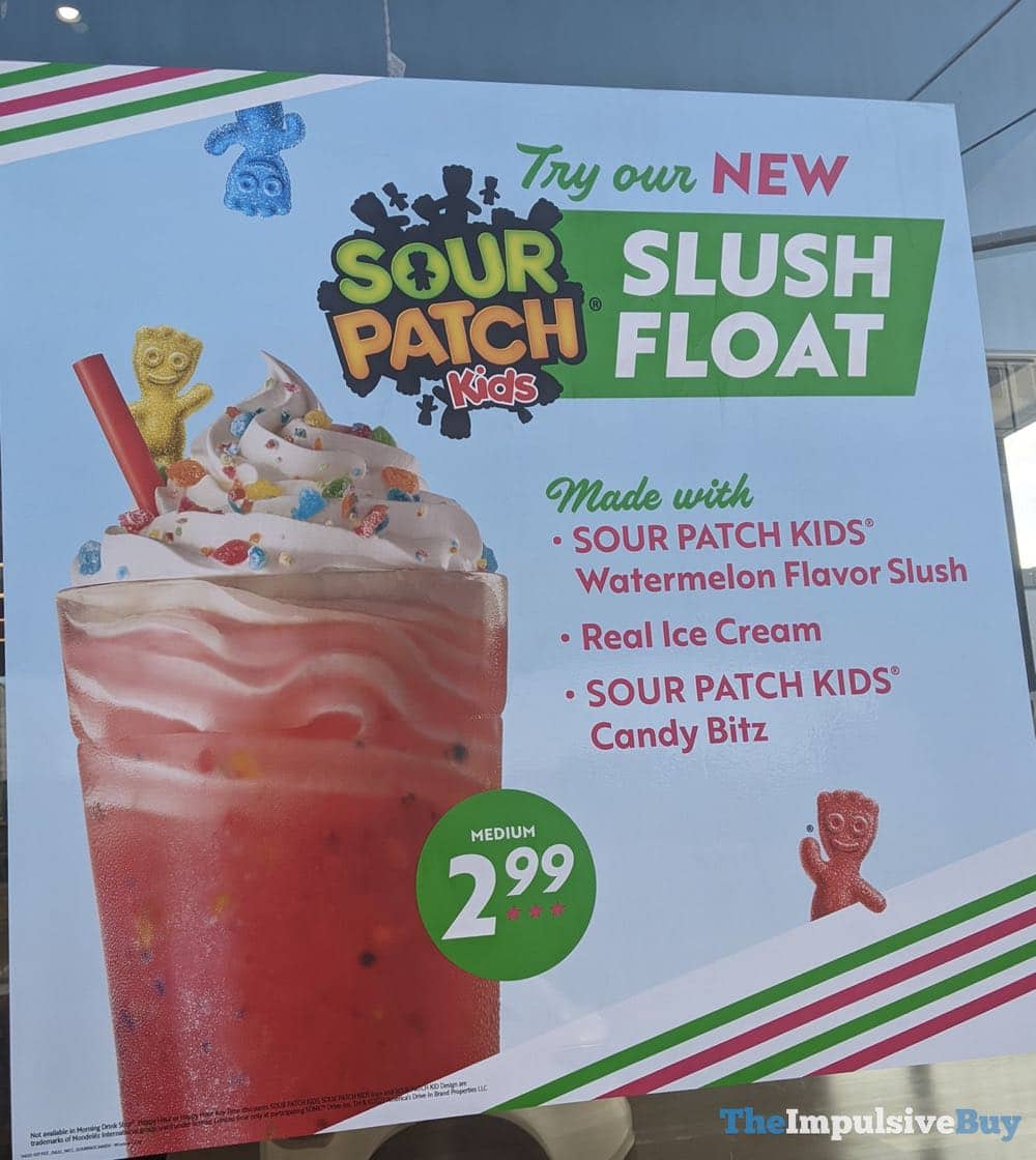 REVIEW Sonic Sour Patch Kids Slush Float