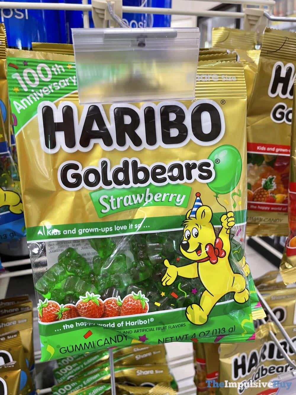 SPOTTED Haribo 100th Anniversary Edition Strawberry Goldbears The